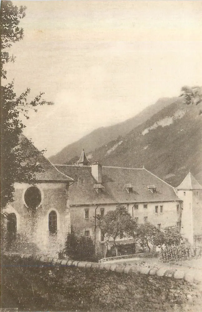 Castelo de Chambéry — vista panorâmica — editor não identificado - Frente