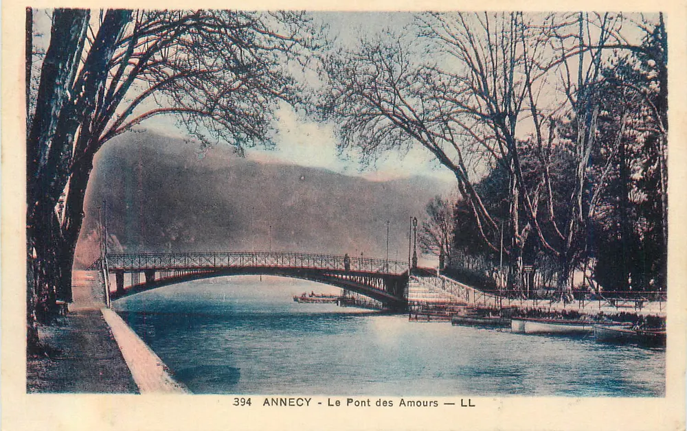 Annecy - O Ponte dos Amores — LL, n° 394 - Frente