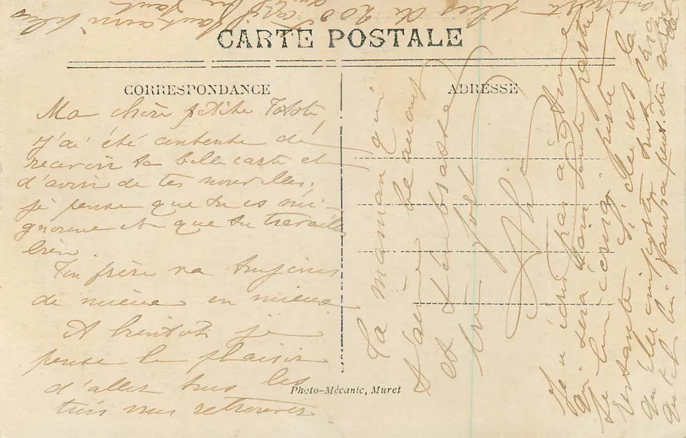 Luchon — Vista Geral — Photo-Mécanic, Muret, n°212 - Verso