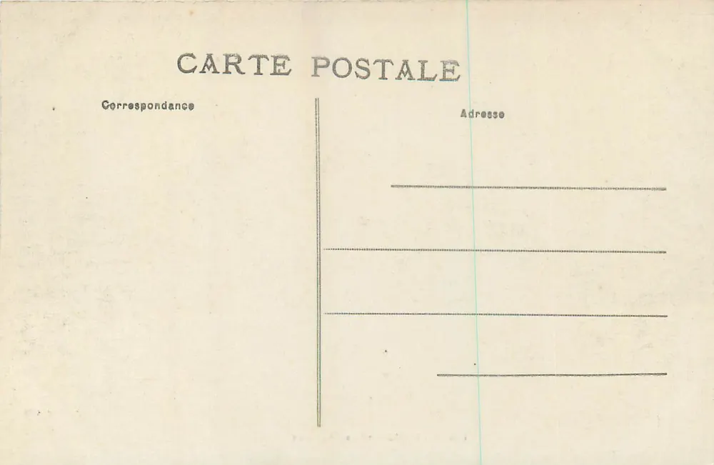 Luchon - Os Termas — editor M.P.L. n° 104 - Verso