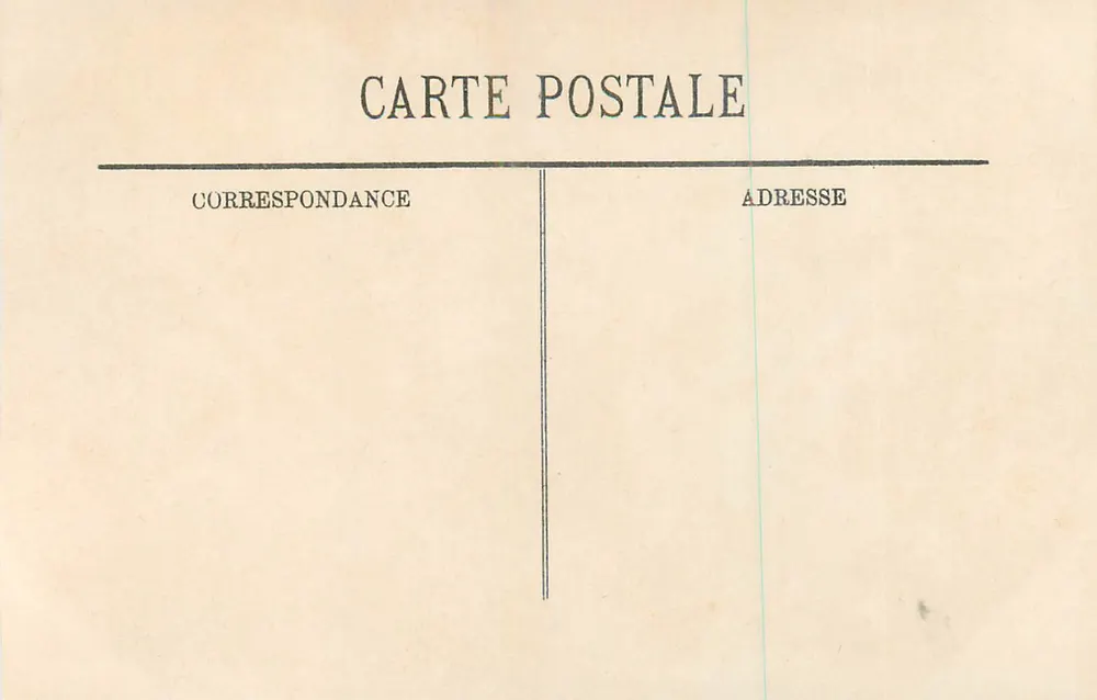Lourdes — Cume do Pic du Jer — LL. — Editor LL, n° 302 - Verso