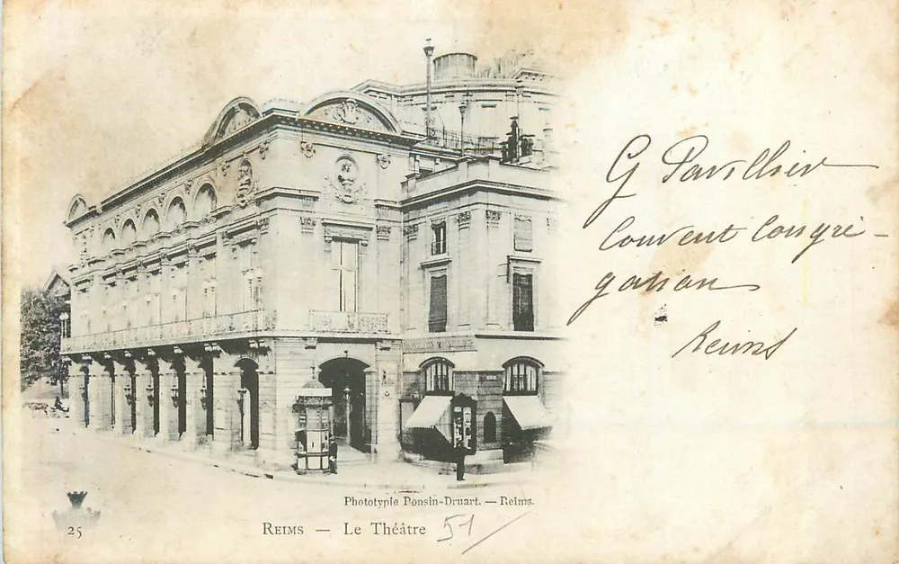 Reims — O Teatro — Fototipia Ponsin-Druart — n°51 - Frente