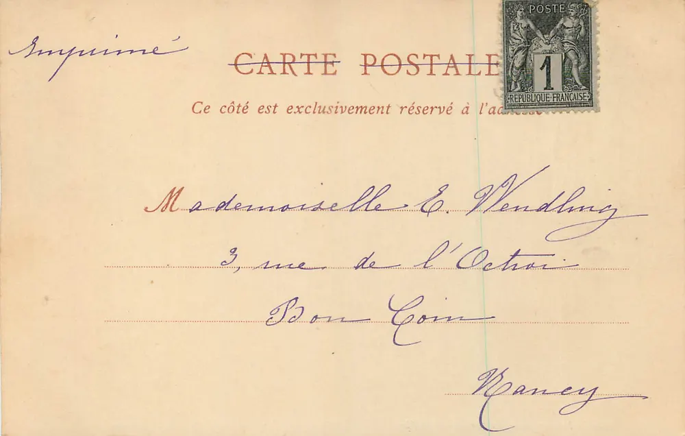 Orléans — Galerie der Maison d'Agnès Sorel — ND Phot - Rückseite