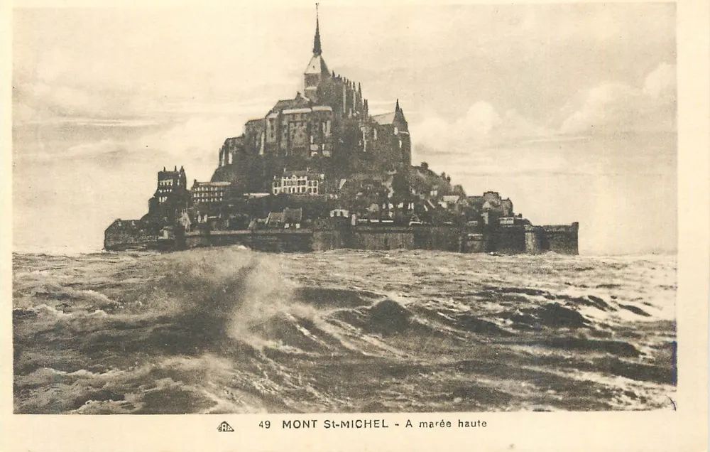 Monte-Saint-Michel — À maré alta — ARS n°49 - Frente