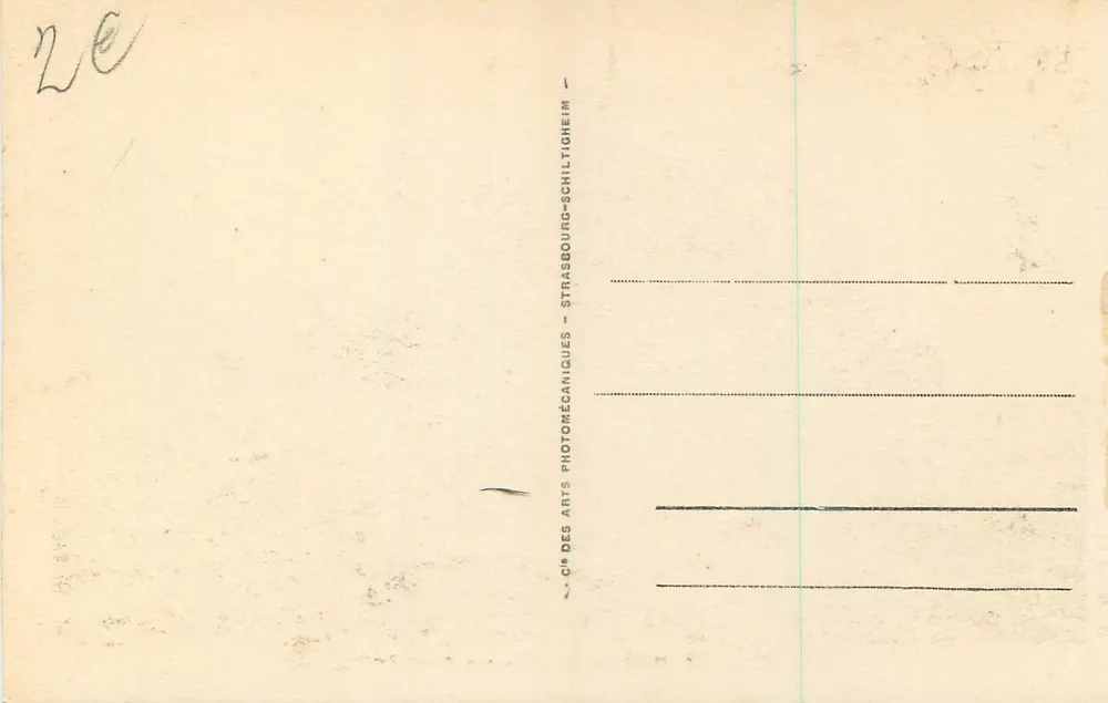 Monte-Saint-Michel — À maré alta — ARS n°49 - Verso