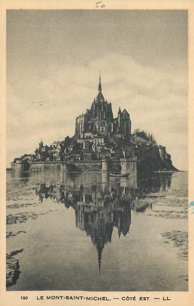 O Mont-Saint-Michel — Lado Leste — LL - Frente