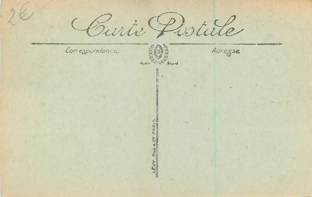 Amiens — Os Hortillonnages — LL. - Verso