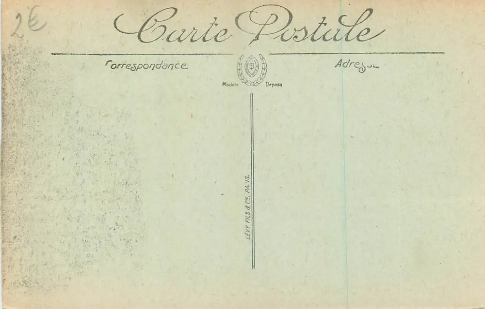 Amiens — A Holoie — LL. - Verso