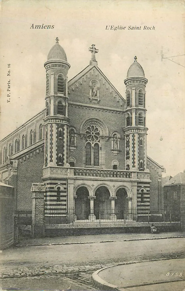 Amiens — A Igreja de São Roque — Y.P. Paris, No. 16 - Frente