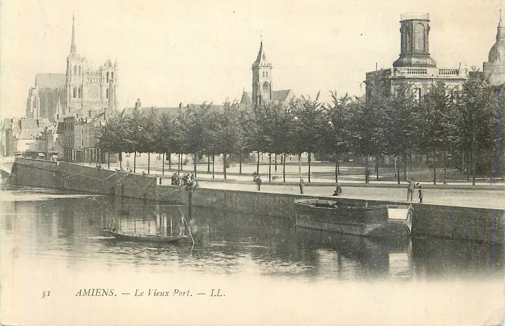 Amiens — O Velho Port — LL. — A Imprensa Fotográfica LL. - Frente