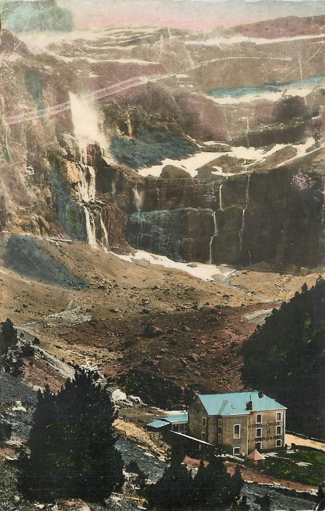 Cirque de Gavarnie — Hôtel du Cirque — editore C.A.P. Paris, n°53 - Recto