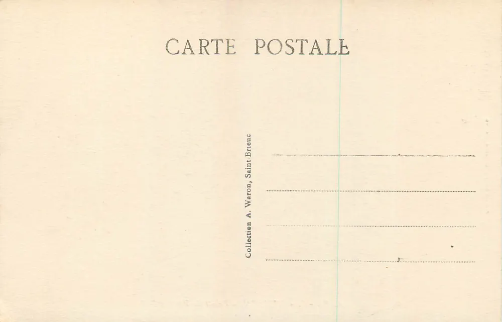 Pointe de Bon-Abri — Hillion — La Bretagne Pittoresque — Édition Frostin-Belamog, Hillion - Verso