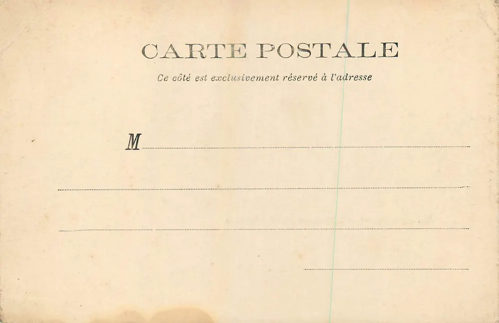 Valençay (Indre) — Le Château (côté des Jardins) — Hachette et Cie, édit. - Verso
