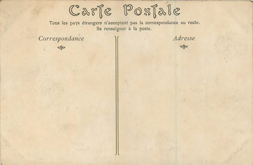 Château de Chantilly — La Porte Saint-Denis et les Écuries — ND Phot, n°17 - Verso