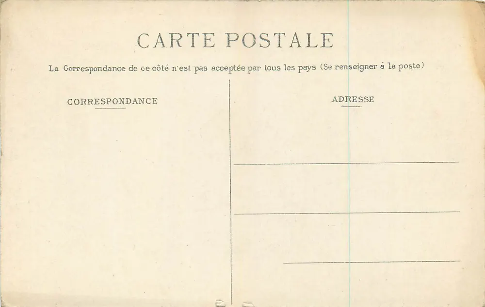 Boulogne-sur-Mer — La Cathédrale — Éditeur inconnu, n° 19 - Verso