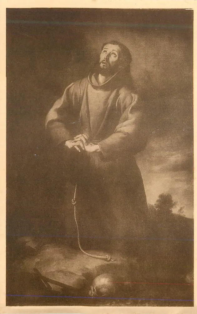 Saint François d'Assise — Anvers - Cathédrale — éditeur Ern. Thill, Bruxelles - Recto