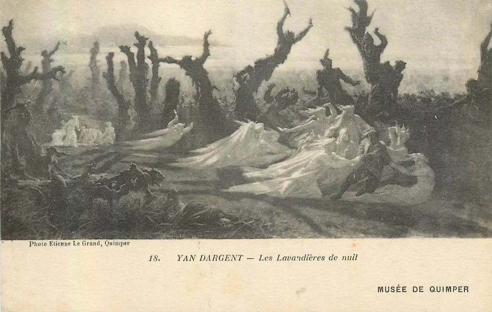 Les Lavandières de nuit — Yan Dargent — Musée de Quimper — Photo Étienne Le Grand, Quimper - Recto