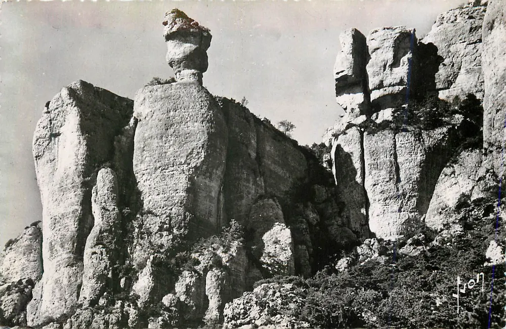 Cañon de la Jonte — Corniche du Causse Méjean — Éditions d'Art - Vorderseite