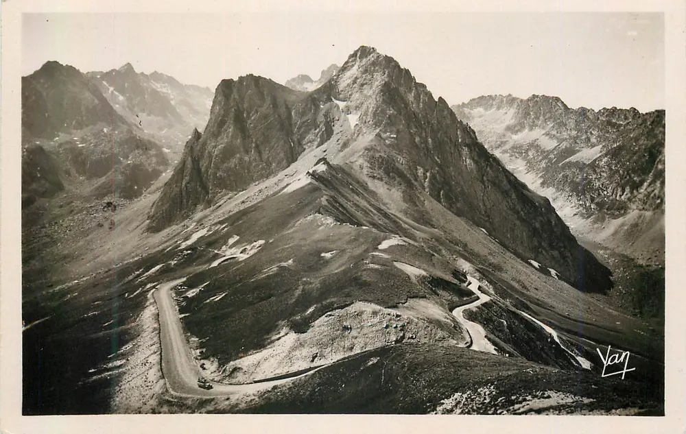 Col do Tourmalet — altitude 2113 m — Edição Quinault - Lourdes - Frente