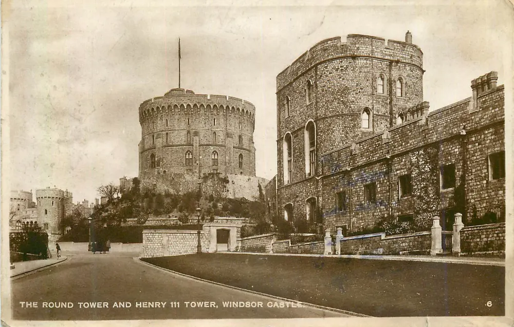 La Torre Ronde e la Torre Henri III, Castello di Windsor — Serie Excel, n°6 - Recto
