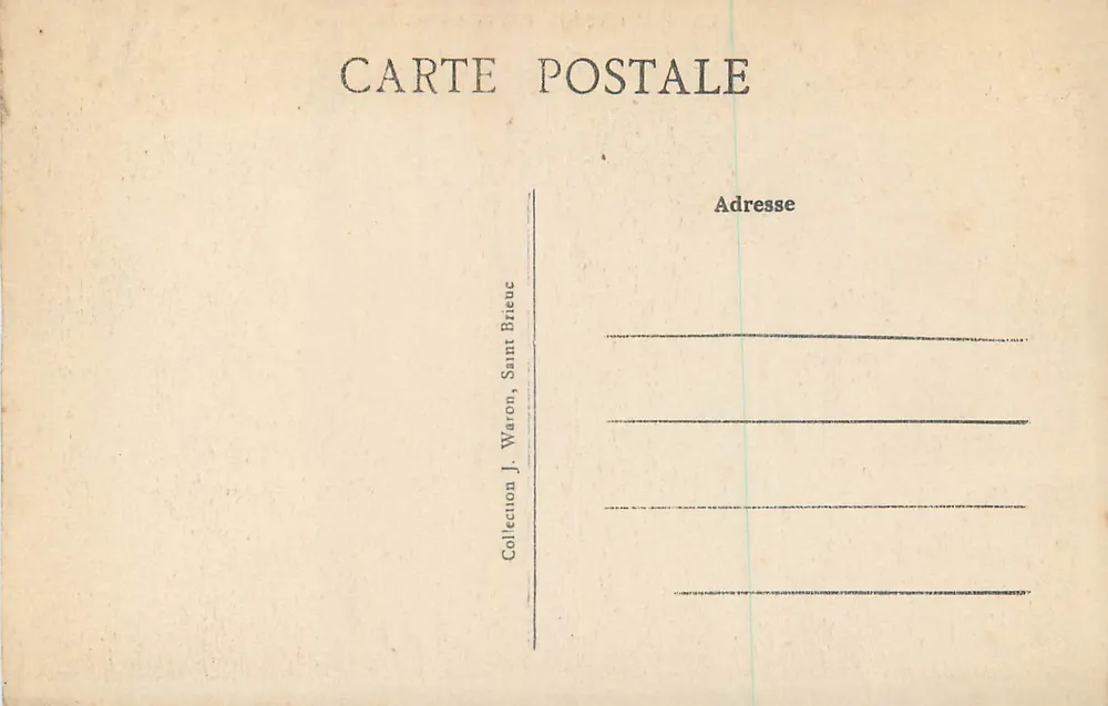 Les Falaises — Hillion — La Bretagne Pittoresque — A.W. - II - Verso