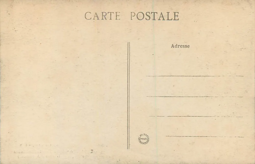 O Elefante (Gorges d'Aprémont) — Fontainebleau — Editor: LAL NARDIER - Verso