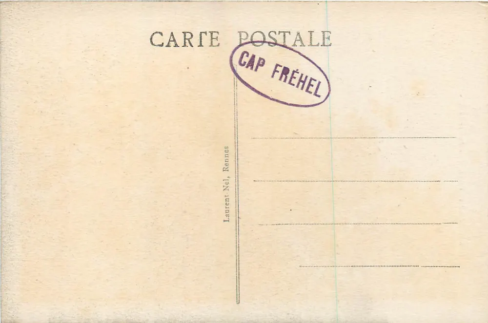 Costa de Esmeralda — Cap Fréhel, A Ponta do Jars — Laurent Nel, Rennes - Verso
