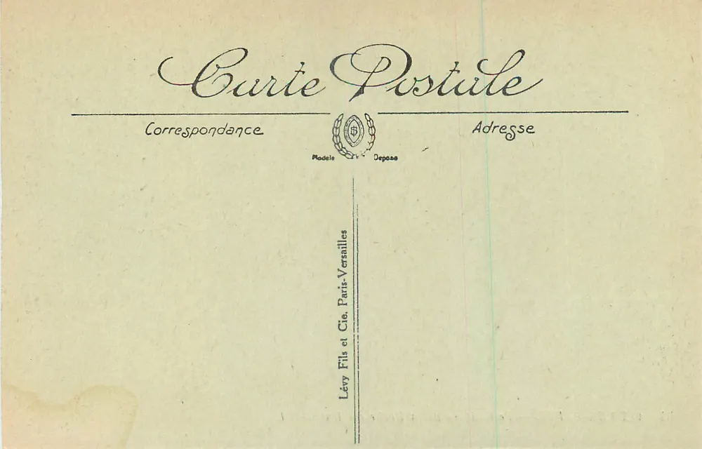 Aix-les-Bains — Le Château de la Roche du Roi — Lévy Fils et Cie, Paris-Versailles - Verso