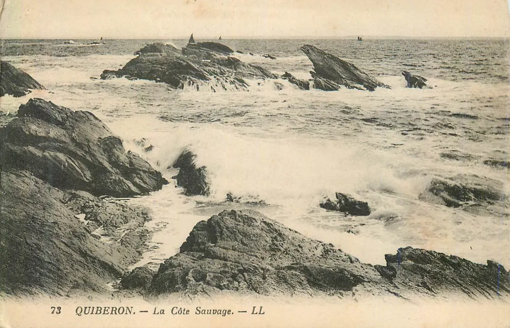 Quiberon — A Costa Selvagem — LL - Frente