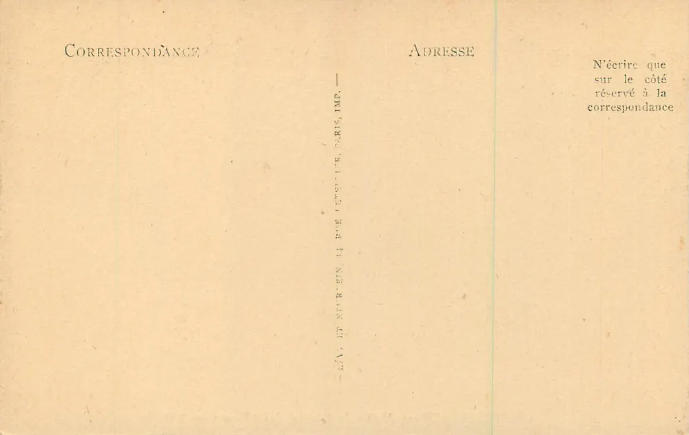 Penmarc'h — Ábside de la Iglesia de San Nonna — ND. - Reverso