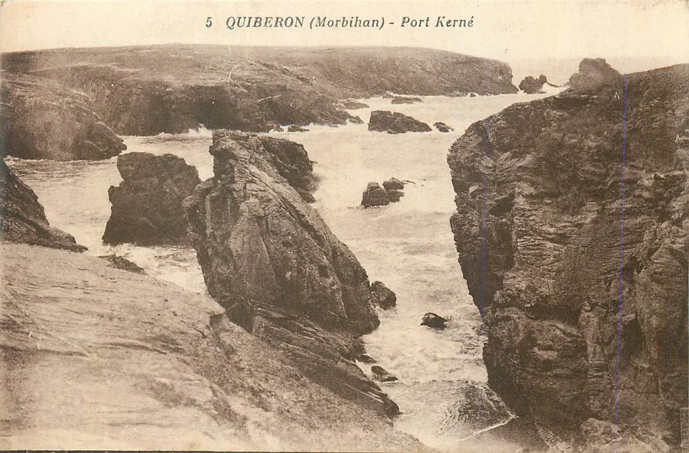 Porto Kerné — Quiberon (Morbihan) — J. Nozaïs, Nantes - Frente