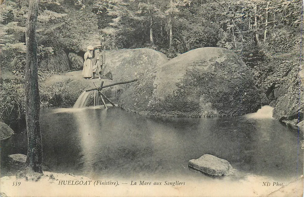 Huelgoat (Finistère) — La Mare aux Sangliers — ND Phot. - Recto