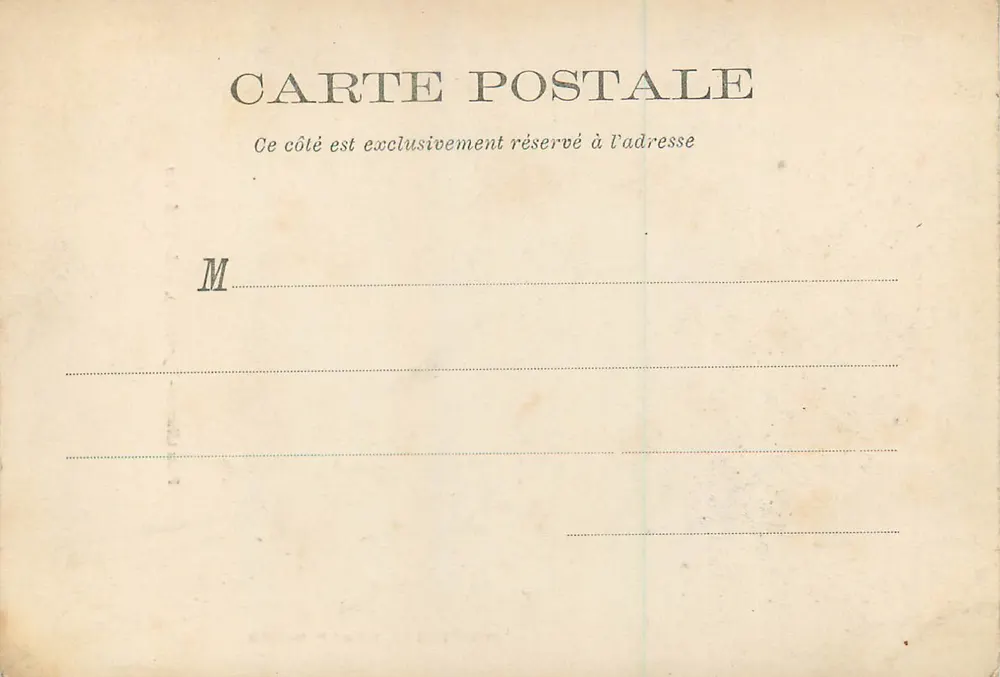 Pau (Basses-Pyrénées) — O Castelo — Hachette et Cie, editor - Verso