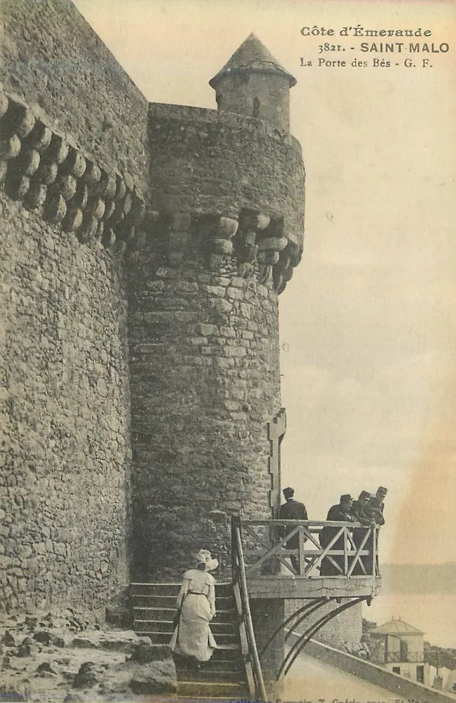 La Porte des Bés — Côte d'Émeraude — Saint-Malo — G. F. - Vorderseite