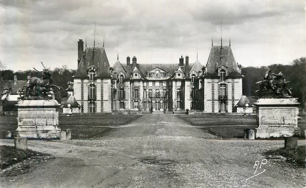 Château de Gros-Bois — Façade Principale — Éd. A.P., rue Colbert, Versailles - Recto