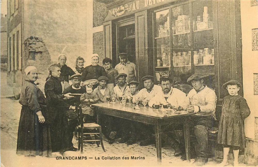 Grandcamps — A Colação dos Marinheiros — Editor CECODI, n° B34 - Frente