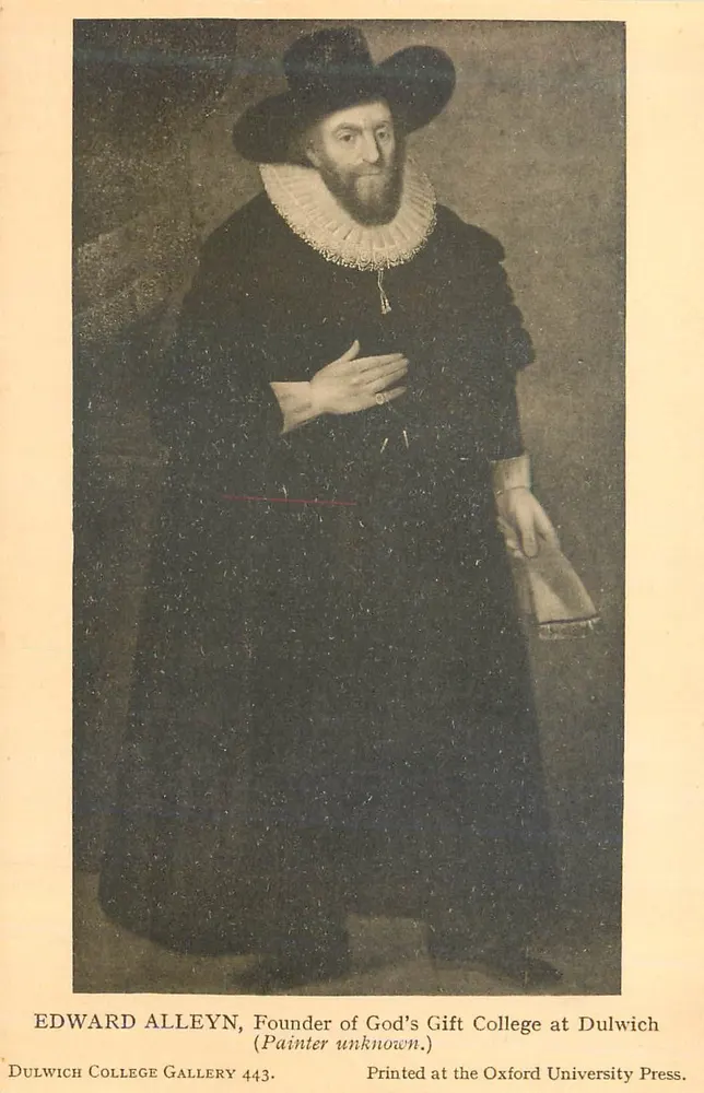 Edward Alleyn — Fondateur de God's Gift College à Dulwich — Oxford University Press - Recto