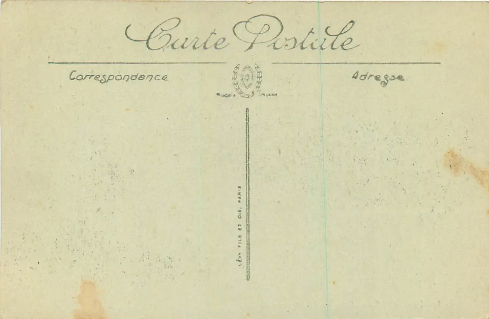 Le Havre — Nas Rochas — LL. — N° 232 - Verso