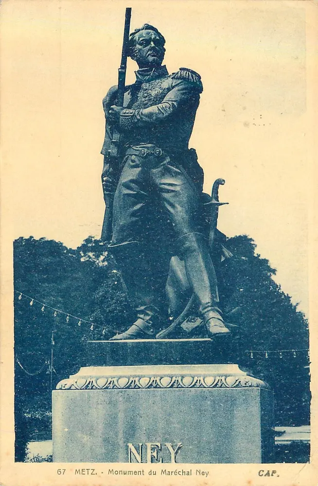Monumento do Maréchal Ney — Metz — CAP. - Frente