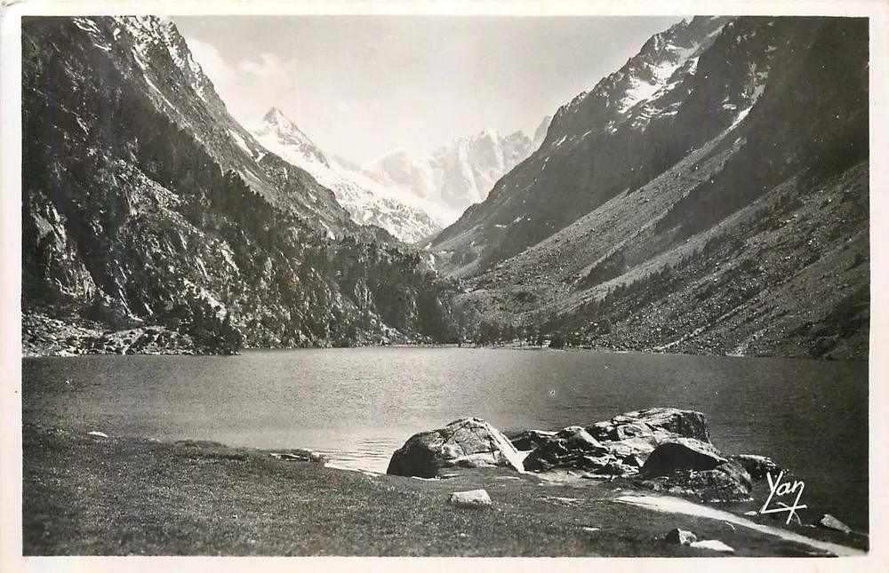 Lac de Gaube und der Vignemale — Cauterets — Édition Photo Quinault, Lourdes - Vorderseite