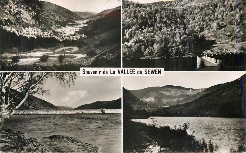 Tal von Sewen — Erinnerung an das Tal von Sewen — Cie des Arts Photomécaniques - Vorderseite