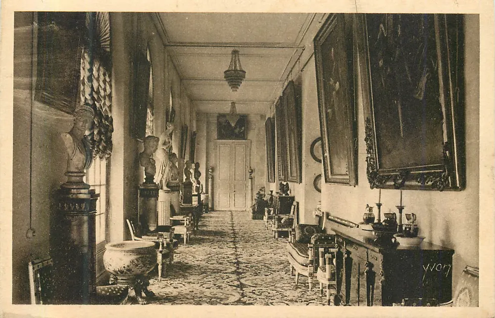 Schloss Valençay — Galerie des Erdgeschosses — Kunstausgabe YVON, Paris - Vorderseite