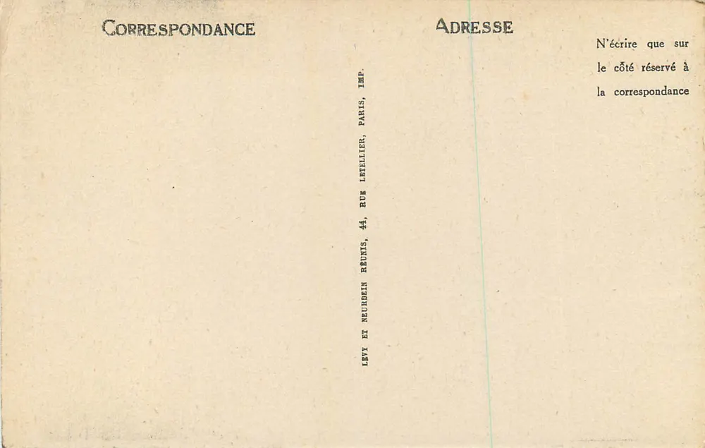 Clermont-Ferrand — A Catedral — LL, n° 103 - Verso