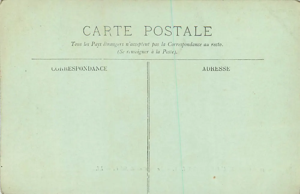 Castelo de Chantilly — O Pavilhão de Sylvie — LL. - Verso