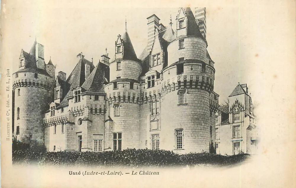 Ussé (Indre-et-Loire) — O Castelo — Ed. L. Chetter, fot. - Frente