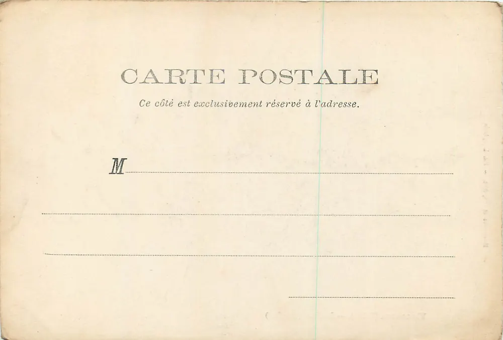 Vincennes (Seine) — O Forte (Donjon) — Hachette et Cie, foto L. Ed. - Verso