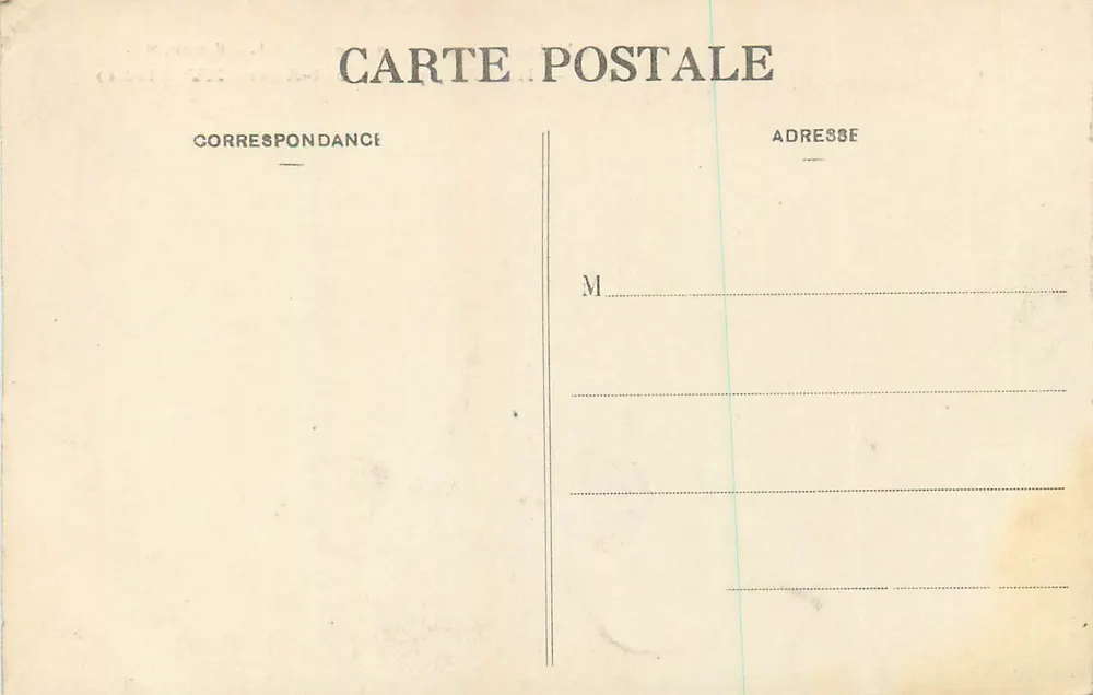 Schlösser der Bretagne — Hénan, nahe Pont-Aven (15. Jahrhundert) — Sammlung E. Hamonic, St-B. - Rückseite