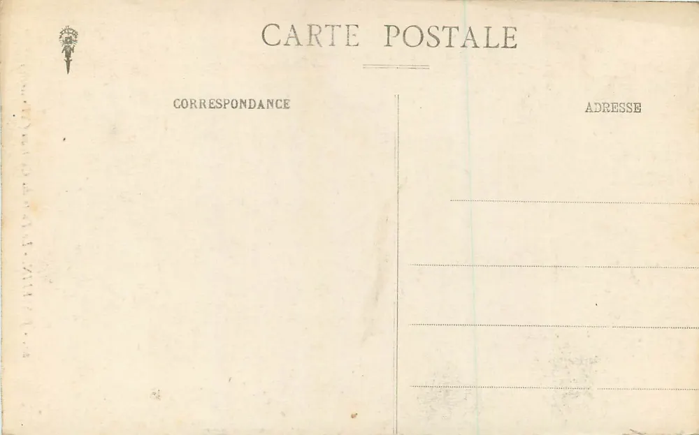 Josselin - O Poço do Castelo (século XV) — editor Arrigaud et Noyales, Nantes, n° 22 - Verso