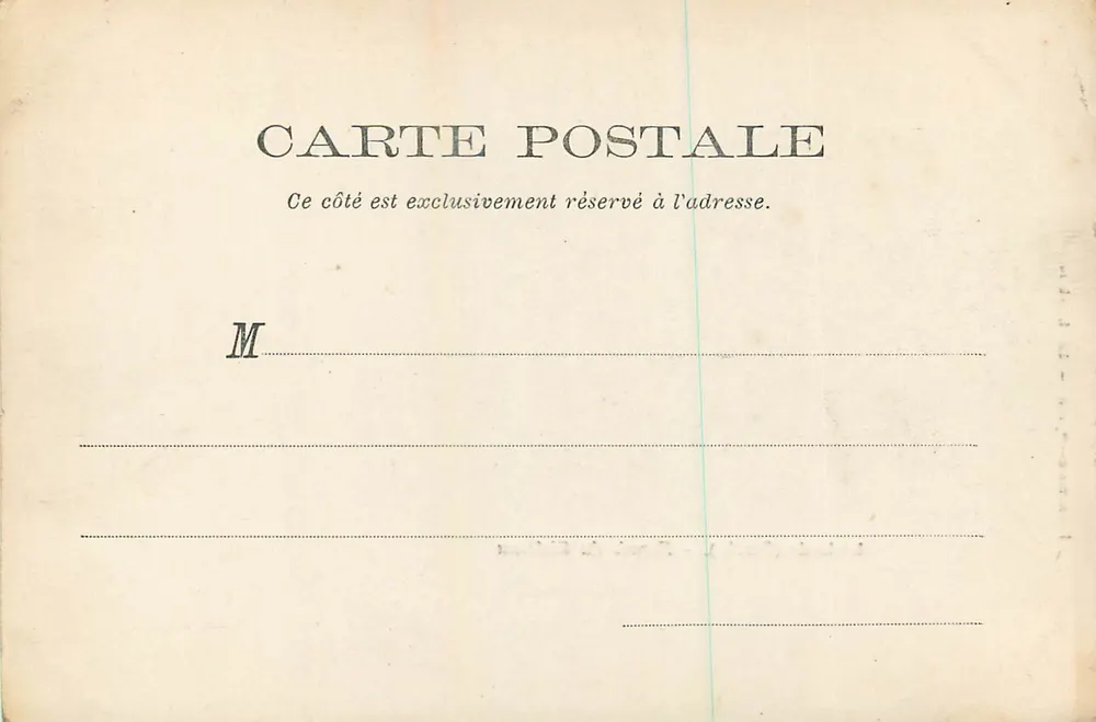 Le Lude (Sarthe) — Façade du Château — Ilachette et Cie, édit. - Verso
