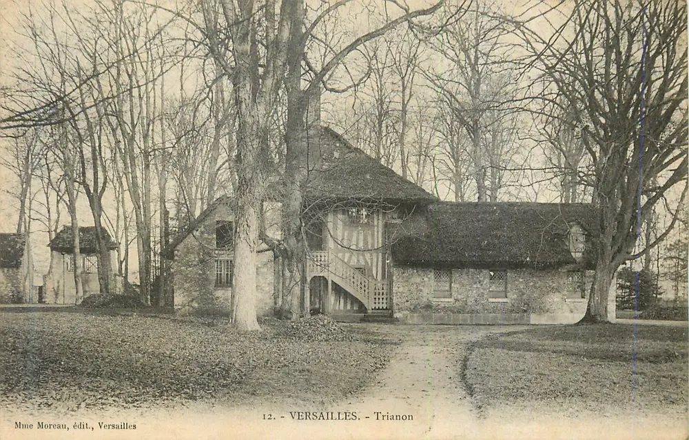 Versailles - Trianon — editora Sra. Moreau, Versailles, n°12 - Frente
